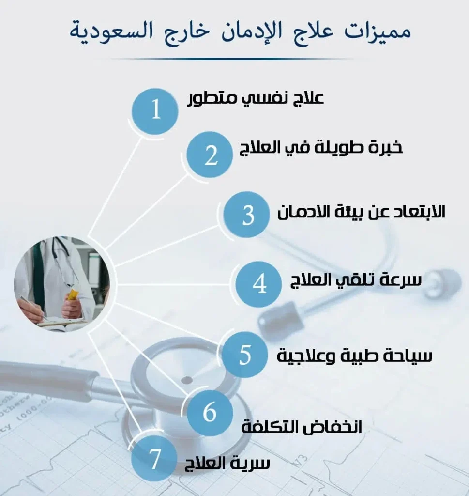 ميزات علاج ادمان الحشيش خارج السعودية 