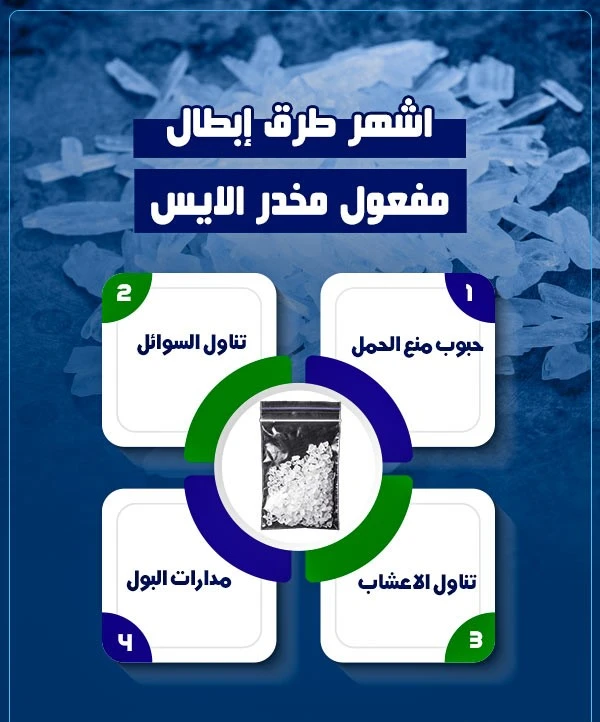 فوائد مخدر الايس