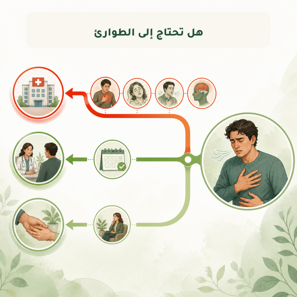 panic emergency path
